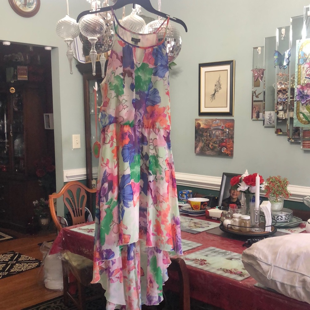 Lily Rose spring time hi/lo dress